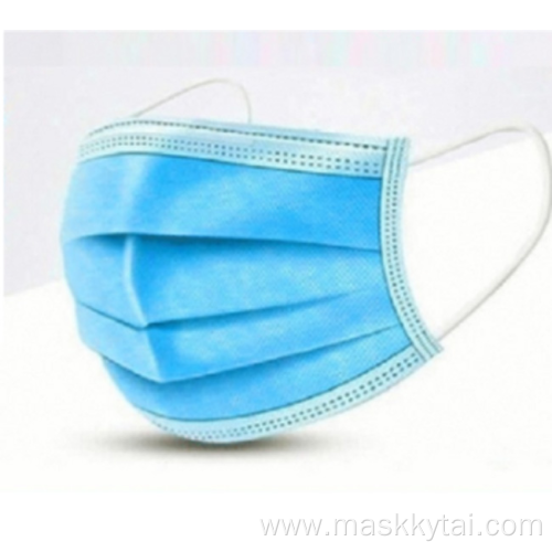 Three-layer spray cloth Mask